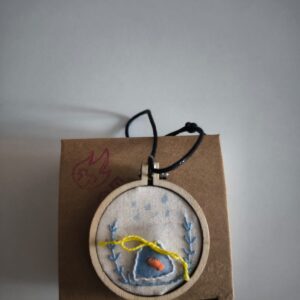 Collar artesanal Pez